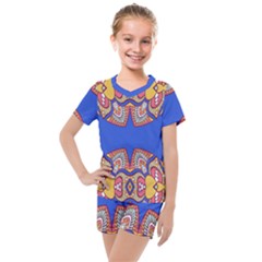 Kids  Mesh T-Shirt and Shorts Set 