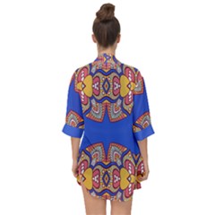 Open Front Chiffon Kimono 