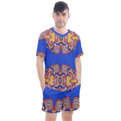 Men s Mesh T-Shirt and Shorts Set 