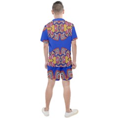 Men s Mesh T-Shirt and Shorts Set 