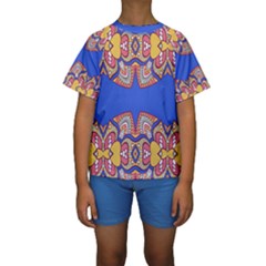 Kids  Short Sleeve Swimwear 