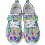 Watercolors spots                                                      Men s Velcro Strap Shoes