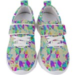 Watercolors spots                                                       Kids  Velcro Strap Shoes