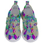 Watercolors spots                                                         Kids  Velcro Strap Shoes