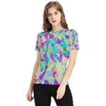 Watercolors spots                                                          Men s Short Sleeve Rash Guard