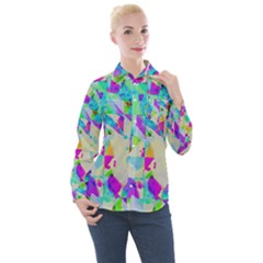 Women s Long Sleeve Pocket Shirt 