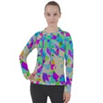 Watercolors spots                                                        Women s Pique Long Sleeve Tee