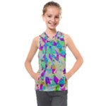 Watercolors spots                                                       Kids  Sleeveless Hoodie