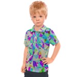 Watercolors spots                                                        Kids  Polo Tee