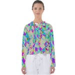 Watercolors spots                                                         Women s Slouchy Sweat