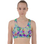 Watercolors spots                                                             Back Weave Sports Bra