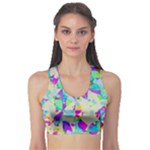 Watercolors spots                                                         Women s Sports Bra