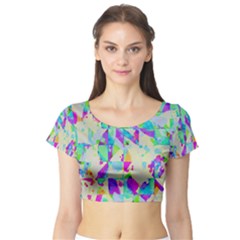 Short Sleeve Crop Top 