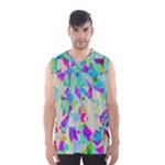 Watercolors spots                                                          Men s Basketball Tank Top