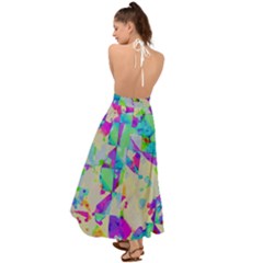 Backless Maxi Beach Dress 