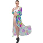 Watercolors spots                                                             Maxi Chiffon Beach Wrap