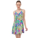 Watercolors spots                                                             Summer Time Chiffon Dress