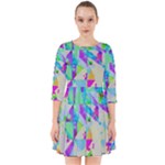 Watercolors spots                                                        Smock Dress