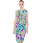 Watercolors spots                                                            Midi Bodycon Dress