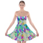 Watercolors spots                                                          Strapless Bra Top Dress