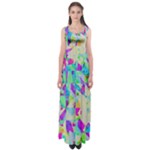 Watercolors spots                                                          Empire Waist Maxi Dress