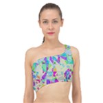 Watercolors spots                                                         Spliced Up Bikini Top