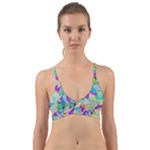 Watercolors spots                                                         Wrap Around Bikini Top