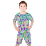 Watercolors spots                                                       Kids  Tee and Shorts Set