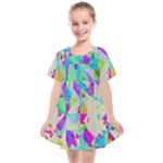 Watercolors spots                                                       Kids  Smock Dress