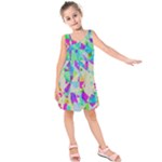 Watercolors spots                                                         Kid s Sleeveless Dress