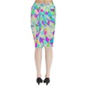 Midi Wrap Pencil Skirt 