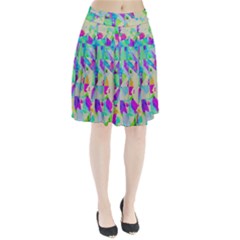 Watercolors spots                                                      Pleated Skirt from ArtsNow.com