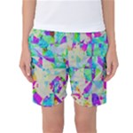 Watercolors spots                                                         Women s Basketball Shorts