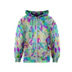 Watercolors spots                                                          Kids Zipper Hoodie