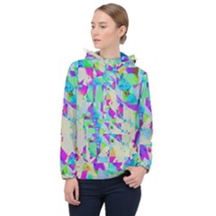 Women s Front Pocket Pullover Windbreaker 