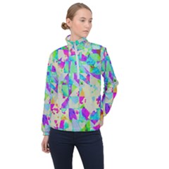 Women s Half Zip Windbreaker  