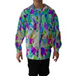 Watercolors spots                                                          Hooded Wind Breaker (Kids)