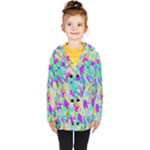 Watercolors spots                                                          Kids  Double Breasted Button Coat