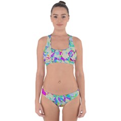 Watercolors spots                                                         Cross Back Hipster Bikini Set from ArtsNow.com