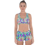 Watercolors spots                                                         Racerback Boyleg Bikini Set