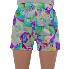 Women s Satin Sleepwear Shorts 