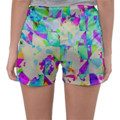 Women s Satin Sleepwear Shorts 