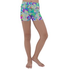 Kids  Lightweight Velour Yoga Shorts 