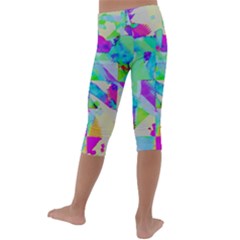 Kids  Lightweight Velour Capri Leggings  