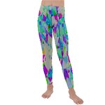 Watercolors spots                                                        Kids  Lightweight Velour Leggings