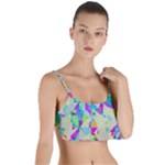 Watercolors spots                                                          Layered Top Bikini Top