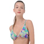 Watercolors spots                                                         Knot Up Bikini Top