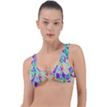 Watercolors spots                                                          Ring Detail Bikini Top