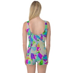 One Piece Boyleg Swimsuit 