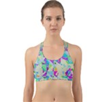 Watercolors spots                                                          Back Web Sports Bra